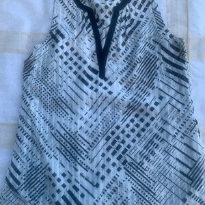 White House Black Market Sleeveless Tunic